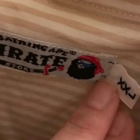 BAPE pirate store Button Down Shirt XXL - Picture 2 of 4
